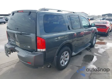 2010 Nissan Armada Se из США, поврежденный, VIN 5N1BA0ND0AN622308